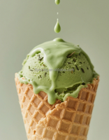 Offre Spéciale aromatisé thé vert Matcha crème glacée poudre âge nouvelle boîte en vrac sac bouteille chinois Halal minceur additifs alimentaires en gros
