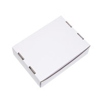 Boîtes d'expédition postales en carton ondulé recyclable, personnalisables avec logo, à faible MOQ, pour petites entreprises