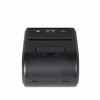 Mini imprimante thermique portable de 2 pouces, imprimante de tickets sans fil BT 58 mm pour camion de nourriture, logistique, livraison, point de vente