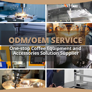 <span class=keywords><strong>Molinillo</strong></span> de café Manual portátil Kingze con molino de rebabas de acero inoxidable 420 logotipo personalizado estilo de diseño moderno y cuerpo de aleación de aluminio - Product Image 5