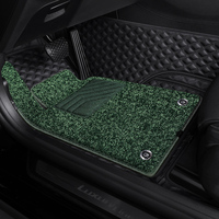 Tapis de sol de voiture sur mesure pour Audi, Toyota, Honda, Mercedes-Benz, BMW, Jeep, BYD, en cuir écologique, pour 90% des voitures, ensemble complet