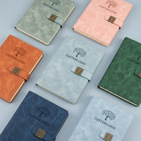 Cuaderno A5 con Cubierta de Cuero PU, Encuadernación Cosida, Impresión Personalizada, Color Creativo, con 100 Hojas, para Oficina o Viajes, Promocional