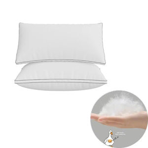 Bantal pasangan, stok luar negeri, bantal mewah ukuran standar 40%, bantal bulu angsa, Bantal <span class=keywords><strong>Hotel</strong></span> untuk tempat tidur - Product Image 1