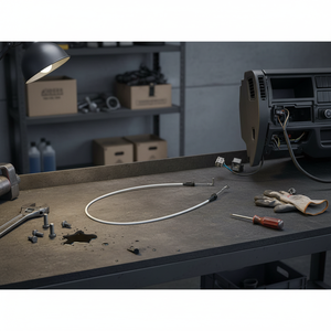 Câble d'ouverture de porte intérieure pour Mercedes Axor Atego ancien modèle - droite-gauche-ensemble - Product Image 3