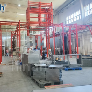 Dip Bathing Tank pretrattamento linea di verniciatura a polvere automatica linea di verniciatura a spruzzo per armadi di distribuzione dell'energia Argentina - Product Image 6