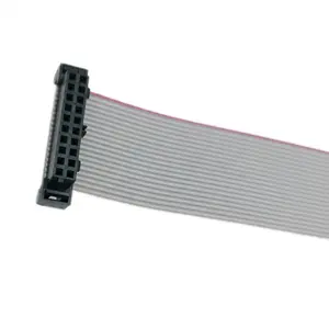 Molex 20pin 2.0毫米间距875682094mm 87568-2094 Milli-Grid IDT连接器，带中心极化键扁平带状电缆