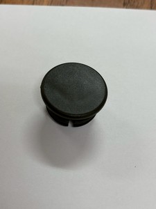 Insert de tube rond personnalisé 38*23 en plastique noir, quincaillerie de meubles OEM pour l'exportation en gros - Product Image 3