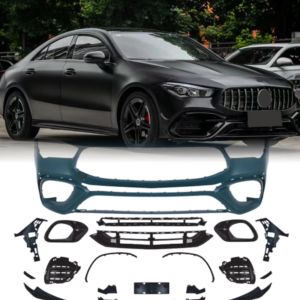 FEITUO Usine Auto Avec Pare-chocs Avant Diffuseur Arrière D'échappement Bodykit pour BENZ <span class=keywords><strong>CLA</strong></span> Classe W118 Mise À Niveau Au Style CLA45 - Product Image 1