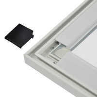Panneau lumineux LED CHZ ENEC 60x60 IP54 pour bureau, centre commercial, usine, intérieur
