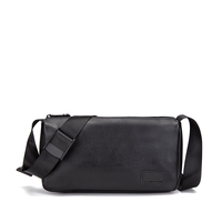 Sac bandoulière vintage multifonctionnel pour homme, idéal pour le quotidien, l'école, le bureau, les voyages et les activités de plein air, avec fermeture éclair, portable