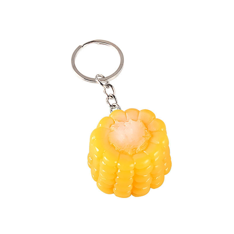 Porte-clés petit maïs jaune