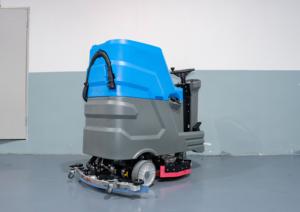 배터리 구동 라이드 온 플로어 스크러버 | 창고 청소를 위한 맞춤형 고효율 및 HELI 공장 가격 - Product Image 3