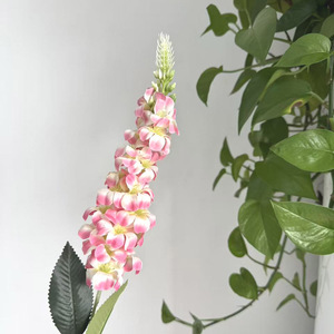 Fleur artificielle unique de rose dorée pour décoration de mariage, arrangement pour maison et hôtel, style haut, jacinthe colibris, vente en gros - Product Image 6