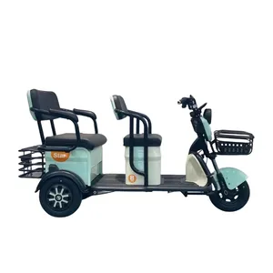 Nouveau Scooter de mobilité électrique à 3 roues pour Tricycle de traction de passager de ville de loisirs 48v/60v vélo électrique à trois roues
