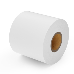 Etiquetas autoadhesivas de papel revestido semibrillantes de glaseado blanco con pegamento de congelación para registros médicos - Product Image 4