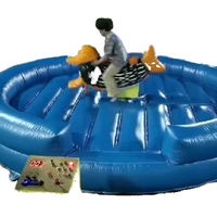 Jeu de sport défi, machine de rodéo mécanique gonflable, jeu d'arcade, 1 joueur, anglais, garantie 1 an