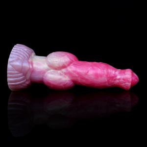 FAAK Fantástico Dildo Personalizable, Juguete Sexual Colorido, Diseño de Dildo Monstruoso, Dildo de Silicona Líquida Erótico para Mujeres - Product Image 6