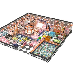 Châu Âu Mỹ Phổ Biến Đa Chức Năng Sân Chơi Trong Nhà Thiết Bị Trẻ Em Của Inflatable Leo Núi Lâu Đài Trượt Bắn Súng Thiết Bị - Product Image 4