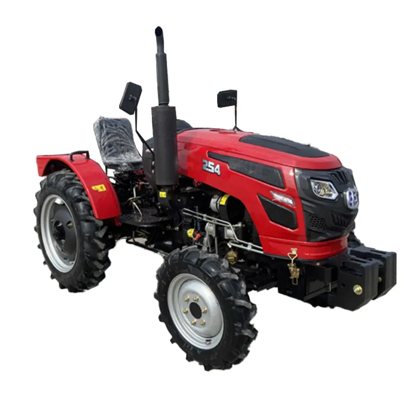 Le mini tracteur à roues de ferme d'entraînement de 4x4 d'approvisionnement d'usine pour des tracteurs de ferme d'agriculture pour le taux de rachat est très élevé