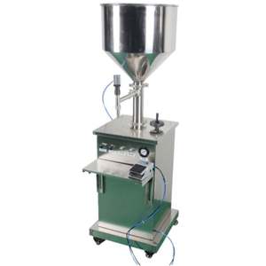 Machine de remplissage pneumatique verticale pour liquides, sauces, pâtes, crèmes et fluides à haute viscosité, remplissage quantitatif - Product Image 3