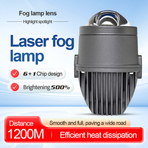 Luz antiniebla LED bi-beam de 2,0 pulgadas con proyección láser Diseño todo en uno superbrillante y de largo alcance para iluminación de cierre distante - Product Image 3