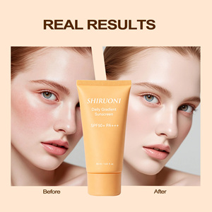 <span class=keywords><strong>Crema</strong></span> <span class=keywords><strong>Solare</strong></span> Vegana Naturale SPF50+ PA+++ con Glutatione e Niacinamide, <span class=keywords><strong>Protezione</strong></span> UV Idratante, Etichetta Privata all'Ingrosso - Product Image 5