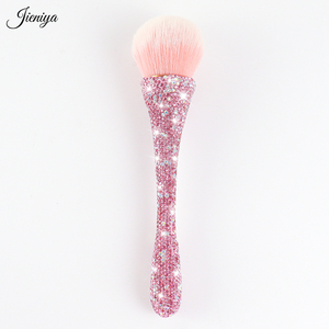 Mango brillante con diamantes de imitación para limpieza de <span class=keywords><strong>uñas</strong></span>, pinceles para decoración de <span class=keywords><strong>uñas</strong></span>, cepillo para polvo - Product Image 2
