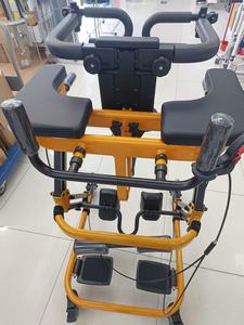 Entraîneur de démarche debout réglable <span class=keywords><strong>Walker</strong></span> 1-2m hauteur de course Rollator pour personnes âgées et handicapées pour les fournitures de thérapie de réadaptation - Product Image 6