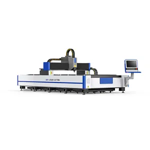 Meilleure vente, machine de découpe laser à fibre de 1kw 1.5 kw abordable/machines de découpe laser en acier à fibre de 4000 watts