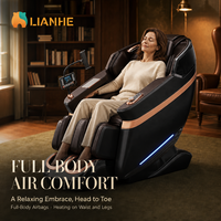 Fauteuil de massage électrique à gravité zéro LIANHE, couleur personnalisée, fauteuil de massage professionnel, massage complet du corps