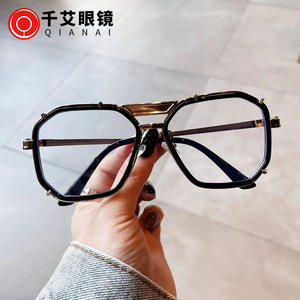 Qianai กรอบแว่นตาไม่สม่ำเสมอ, กรอบเต็มรูปแบบป้องกันแสงสีฟ้า PC ใช้ได้ทั้งชายและหญิง T2 5583 - Product Image 1