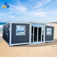 Villa préfabriquée de luxe, cabane standard australienne, maison modulaire extensible en conteneur de 20, 30 ou 40 pieds pour bureau - Prix