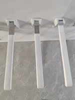 YJL Top Fashion 300 lbs barre d'appui de salle de bain rabattable pour les personnes âgées utilisant les toilettes indépendamment
