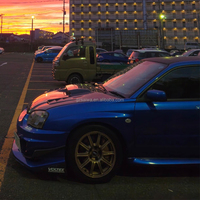 Capot avant en fibre de carbone de haute qualité style YR pour Subaru Impreza 8 2004-2005 GDB, avec aérations, couvercle de moteur, kit carrosserie