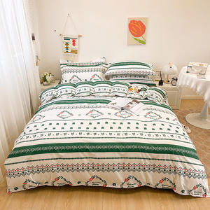 Aoyatex طقم لغرفة النوم أو الفندق ، عبارة عن مطبوعات زهور ونباتات فاخرة ومزينة بمطبوعات على شكل زهور ونباتات فاخرة ومتوفرة في غرف النوم أو الفندق - Product Image 5