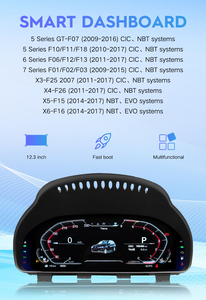 Panel de instrumentos digital LCD de 12,3 "para BMW 5 6 7 Series GT F07 F10 F11 F18 F06 F12 F13 F01 F02 F03 X3 F25 X4 F26 X5 F15 X6 <span class=keywords><strong>F16</strong></span> - Product Image 4