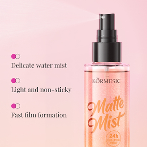 KORMESIC al por mayor, spray fijador mate y luminoso de 120ml, bruma fijadora de larga duración, bloqueo rápido, maquillaje hidratante 24H - Product Image 5