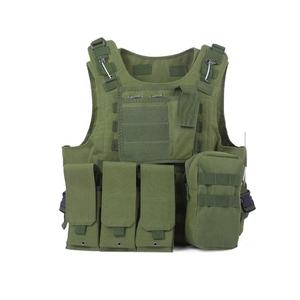 Gilet multifonction camouflage pour la chasse, le tir, la pêche, le paintball, le softair, pour les jeux en plein air, chasse, vert - Product Image 1