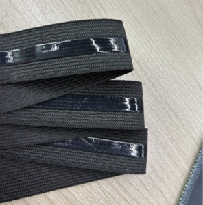 Bán Buôn Tùy Chỉnh Chiều Rộng Chống Trượt Silicone Gripper Ban Nhạc Đàn Hồi <span class=keywords><strong>Polyester</strong></span> Silicone Băng Đàn Hồi Cho Quần Áo Đồ Lót May Mặc - Product Image 4