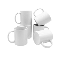 Tasse Magique Céramique Blanche Simple 325 ml avec Impression de Logo Personnalisé par Sublimation à Changement de Couleur – Tasse à Café en Céramique Personnalisable