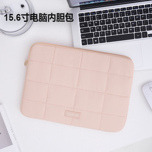 Beilian Laptop Sleeve 14 In Polyester Solid Color Business Style For Apple Huawei Laptops - Product Image 5