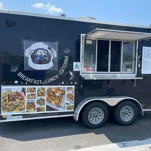 Camion de restauration entièrement équipé, chariot à hot-dogs, remorque alimentaire personnalisée aux États-Unis avec équipement de cuisine complet pour restaurant - Product Image 4