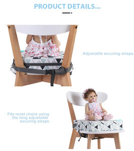Harnais pour bébé à sangle, <span class=keywords><strong>chaise</strong></span> pour 1ère génération, sport et sécurité, rehausseur de siège 2 en 1, pour repas et table, nouveau - Product Image 5