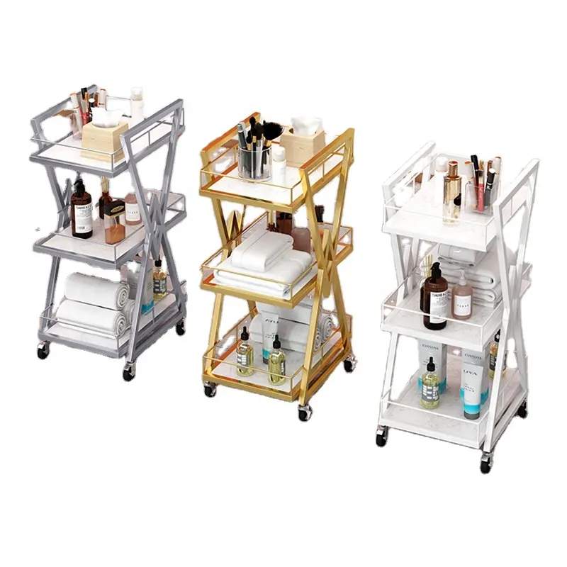 (Hete Aanbieding) Kapperskamer Kapper Trolley Opslag