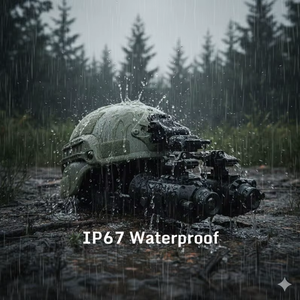 กล้องส่องทางไกลถ่ายภาพความร้อนแบบติดหมวก WOLF 6H ความละเอียด 384x288 (50Hz) แว่นตาอินฟราเรดมองกลางคืนแบบติดศีรษะ WOLF 6H - Product Image 5