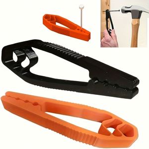 Portable Nail Fixer Tool Woodworking Nail Fixer <b>Plastic</b> <b>Sliding</b> Joint Pliers Protect Fingers for Maintenance and Woodworking - Product Image 1