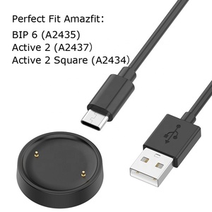 Cargador de Reloj Inteligente para Amazfit BIP GTR <span class=keywords><strong>GTS</strong></span> POP Active Active2, Base de Carga Magnética con Cable USB - Product Image 2