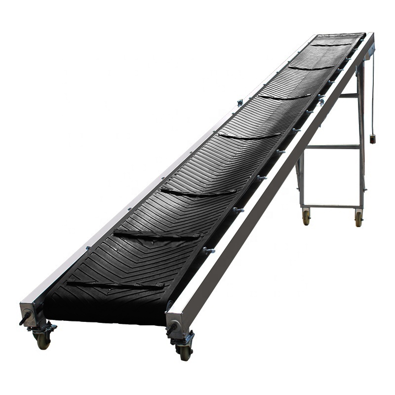 China Mobile Inclined Industrial Powered Belt