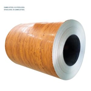 Bester Preis 3d Holzkorn Ppgi Verzinkte Spule Vor lackierte verzinkte Stahl produkte Farb beschichtetes Zink Wellblech dach - Product Image 1