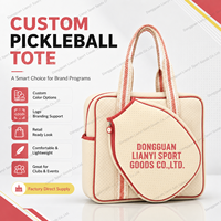 Sac de transport de pickleball personnalisé avec logo, pochette pour raquette, sac de sport en néoprène imprimé sur mesure pour articles promotionnels de club